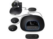 Logitech 960 001060 Group Hd Video Conferencing System Bundle With Expansion Mics Video Conferencing Kit With Logitech Expansion Microphones