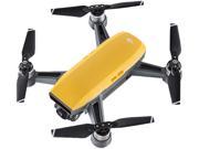 DJI Spark Mini Quadcopter Drone Fly More Combo (Sunrise Yellow)
