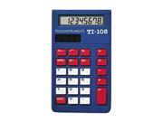 Texas Instruments TI 108 108 BK D School Calculator