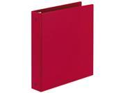 Avery 03410 Economy Round Ring Reference Binder 1 1 2 Capacity Red