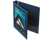 Avery 68055 Framed View Binder With One Touch Locking EZD Rings 1 Capacity Navy Blue