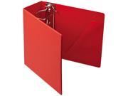 Cardinal 11952 Heavyweight Vinyl Slant D Ring Binder With Finger Hole 5 Capacity Red