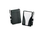 Oxford 63519 At Hand Note Card Case Holds Includes 25 3 x 5 Ruled Cards Black