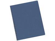 52113 Fellowes Linen Texture Binding System Covers 11 1 4 x 8 3 4 Navy 200 Pack