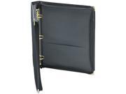 Samsill 15250 Classic Collection Zippered Ring Binder 11 x 8 1 2 1 1 2 Capacity Black