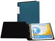 Samsill 17658 Top Performance DXL Locking D Ring Binder With Label Holder 1 1 2 Cap Teal