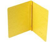 Smead 81852 Side Opening PressGuard Report Cover Prong Fastener Letter Yellow