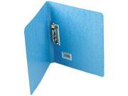 ACCO 42522 PRESSTEX Grip Punchless Binder With Spring Action Clamp 5 8 Cap Light Blue