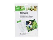 3747308 GBC SelfSeal Clear Laminating Pouches 3 mil 9 x 12 10 Pack