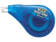 BIC WOTAPP21 Wite Out EZ Correct Correction Tape Non Refillable 1 6 x 472 2 Pack