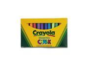 Crayola 51 0403 Colored Drawing Chalk Assorted Colors 12 Sticks Set