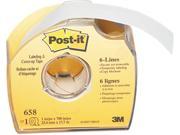 Post it 658 Removable Cover Up Tape Non Refillable 1 x 700 Roll