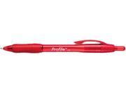 Paper Mate 89467 Profile Ballpoint Retractable Pen Red Ink Bold Dozen