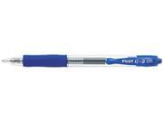 Pilot 31003 G2 Gel Roller Ball Pen Retractable Blue Ink 0.5mm Extra Fine Dozen