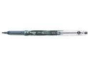 Pilot 38600 P 500 Gel Roller Ball Stick Pen Needle Point Black Ink 0.5 Extra Fine Dozen