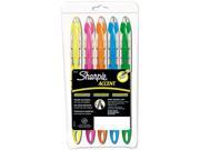 Sharpie 24555 Accent Liquid Pen Style Highlighter Chisel Tip Assorted 5 Set