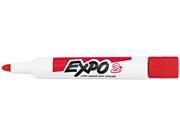 EXPO 82002 Low Odor Dry Erase Marker Bullet Tip Red Dozen