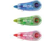 Tombow 68615 WideTrac Correction Tape Non Refillable 1 3 x 236 3 Pack