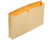 S J Paper S11822 Reinforced File Jackets Two Inch Expansion Legal 11 Point Manila 50 Carton