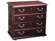 DMi 7350 152 Governor s Series Two Drawer Lateral File Laminate 32w x 20d x 30h Mahogany