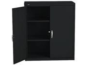 HON SC1842P Assembled Storage Cabinet 36w x 18 1 4d x 41 3 4h Black