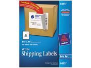 Avery 8465 Shipping Labels with TrueBlock Technology 8 1 2 x 11 100 Box