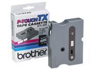 Brother TX2111 TX Tape Cartridge for PT 8000 PT PC PT 30 35 1 4w Black on White