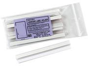 Panter Company PST1 2R Removable Adhesive Label Holders Side Load 6 x 1 2 Clear 10 Pack