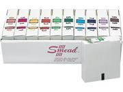 Smead 67380 Single Digit End Tab Labels Color 0 9 Assortment 500 Roll 5000 Labels Box