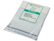 Quality Park 46200 Redi Strip Recycled Poly Mailer Side Seam 14 x 17 White 100 Pack