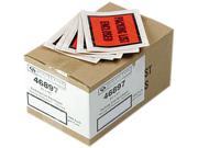 Quality Park 46897 Full Print Self Adhesive Packing List Envelope Orange 5 1 2 x 4 1 2 1000 Box