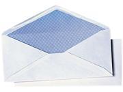 Quality Park 69017 White Wove Security Business Envelope Convenience Packs V Flap 10 40 Box