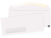 Quality Park 21316 Business Window Envelope Contemporary 10 White Recycled 500 Box