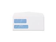 Quality Park 24524B Double Window Security Tinted Invoice Check Envelope 9 White 1000 Box