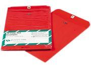 Quality Park 38734 Fashion Color Clasp Envelope 9 x 12 28lb Red 10 Pack