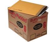 Sealed Air 86027 Jiffy Padded Self Seal Mailer Side Seam 6 12 1 2x19 Gold Brown 50 Carton