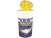 SCRUBS 91930 Stainless Steel Cleaner Towels 30 Towels Canister