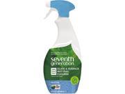 Seventh Generation 22713 Free Clear Natural Glass Surface Cleaner 32 oz. Trigger Bottle