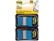 3M 680BE12 Post it Flags Marking Flags in Dispensers Blue 12 50 Flag Dispensers Pack