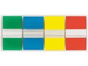 Post it Flags 680 RYGB2 Flags in Portable Dispenser Standard 160 Flags Dispenser