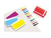Redi Tag 20202 Removable Reusable Page Flags 13 Assorted Colors 240 Flags Pack