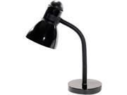 Ledu L9090 Advanced Style Incandescent Gooseneck Desk Lamp Black 16 Inches High