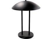 Ledu L9110 Two Pole Dome Incandescent Desk Table Lamp Matte Black 16 1 4 Inches High