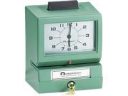 Acroprint 01 1070 400 Model 125 Analog Manual Print Time Clock with Date 0 12 Hours Minutes