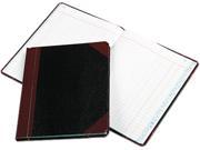 Boorum Pease 38 150 J Record Account Book Journal Rule Black Red 150 Pages 9 5 8 x 7 5 8