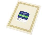 Parchment Paper Certificates 8 1 2 x 11 Natural Diplomat Border 50 Pack