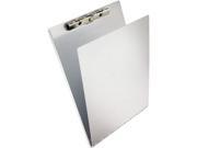 Saunders 12017 Aluminum Clipboard w Writing Plate 3 8 Capacity Holds 8 1 2w x 12h Silver