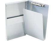 Saunders 10507 Snapak Aluminum Forms Folder 3 8 Capacity Holds 5 2 3w x 9 1 2h Silver