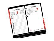 AT A GLANCE E017 50 Two page Per Weekday Calendar Refill 3 1 2 x 6