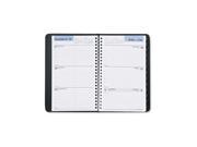 DayMinder G210 00 Recycled Weekly Appointment Book Black 4 7 8 x 8
